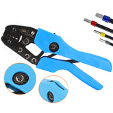 0.5 - 6 mm² Ratcheted Ferrule Bootlace Crimping Tool
